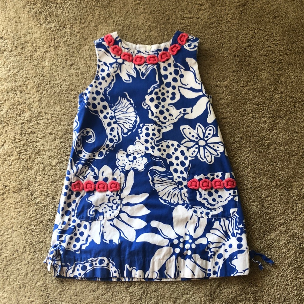 Lilly pulitzer girls classic shift dress